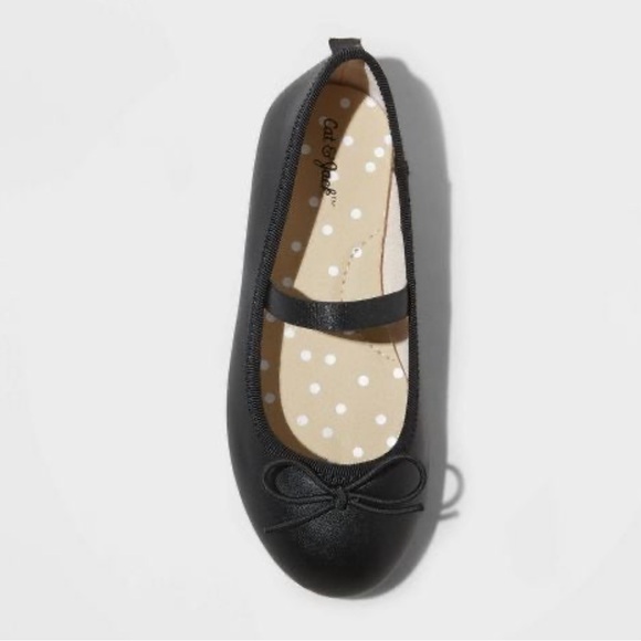 Toddler Girls' Nora Slip-On Ballet Flats - Cat & Jack™ size 5 - Picture 2 of 4